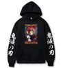 Demon Slayer Cosplay Anime Theme Print Pattern Men Hoodies Comfortable Unisex Oversized Sweatshirt Harajuku Streetwear