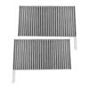 2pcs Activated Carbon Cabin Air Filter Cleaner Accessory Fit for Tesla Model 3 Model Y 2019 2021