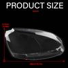 Передние фары Крышка линзы Лампочка Прозрачный плафон Для Volkswagen Golf 5 MK5 Jetta Rabbit 2005-2009 Аксессуары