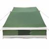 Camping Tent with Roof and Storage Green 223 x 163 x 130 cm Taffeta