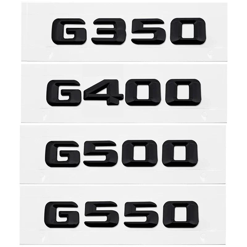 3D Letter Car Sticker Modified Tail Trunk Emblem Badge for Mercedes Benz G Class G63 G65 G200 G230 G300 G350 G400 G500 G550 AX1