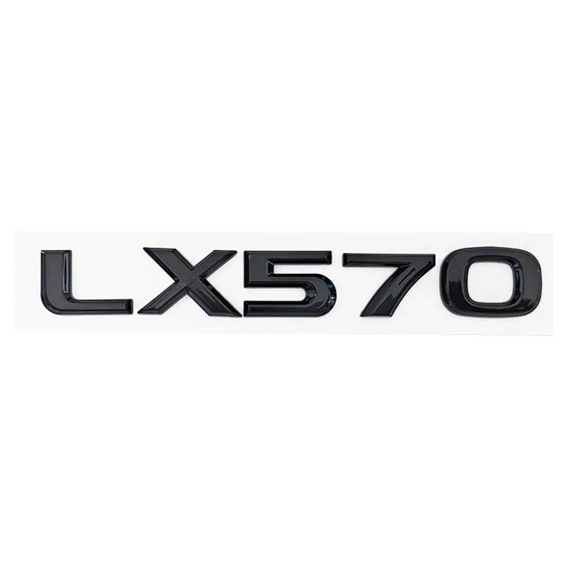 3D ABS Логотип Для Lexus GX470 LX570 LX600 RX350 RX300 Эмблема Цифры Буквы Наклейка Наклейка На Багажник Автомобиля Клейкая Наклейка Аксессуары