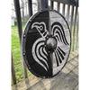 Средневековый Eivor Valhalla Raven Clan Аутентичная копия изношенного в боях щита викингов