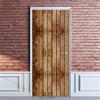 PVC Self-Adhesive Waterproof Door Sticker Modern Simulation Door Mural Wallpaper Living Room Study Home Decor Art Door Poster