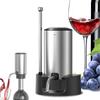 Electric Wine Decanter Dispenser 304 Stainless Steel Automatic Type-C Charging Cordless Wine Aerator Pourer