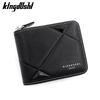 Fashion Three-dimensional Embossed Men's Short Wallet Large Capacity Chain Hinge Coin Wallet Multi-card Money Clip