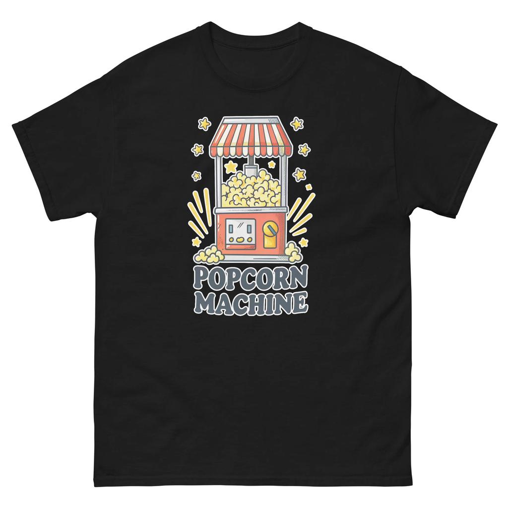 Popcorn Machine Party Supplies Items Birthday Event T-Shirt