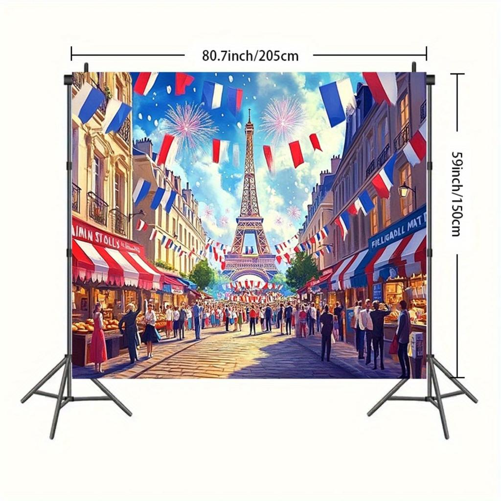 2D Flat 1pc 2D Flat Oversized Backdrop Banner Party Banner Backdrop Photo Wall Decor Party Backdrop Space &Birthday Anniversary Decor