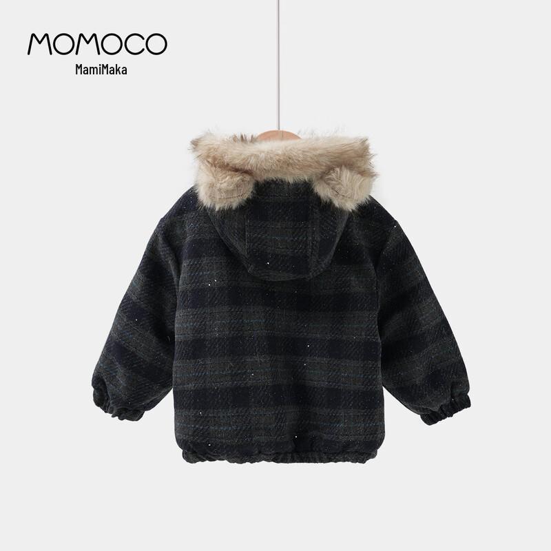 Зимняя хлопковая куртка MOMOCO для мальчиков с флисовой подкладкой