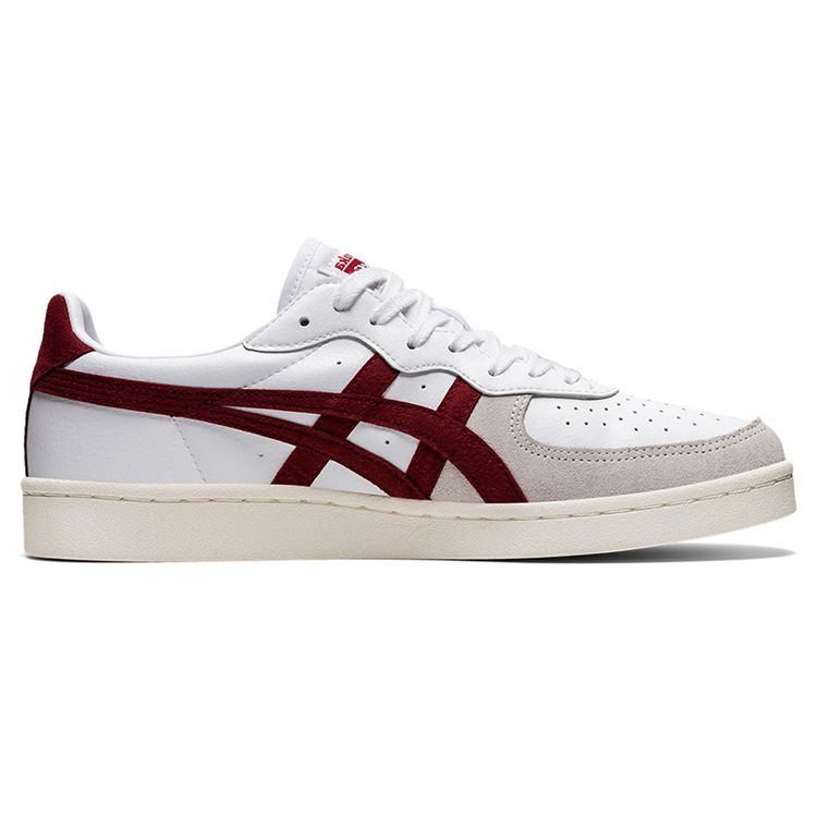 ONITSUKA TIGER Gsm Breathable Lightweight Non-Slip Low-Top Casual Sneakers Men Sneakers White Gray Red 1183A353-114
