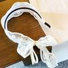 Korean Style Lace Hair Band Ribbon Hair Hoop Temperament Bow Headband  Girls