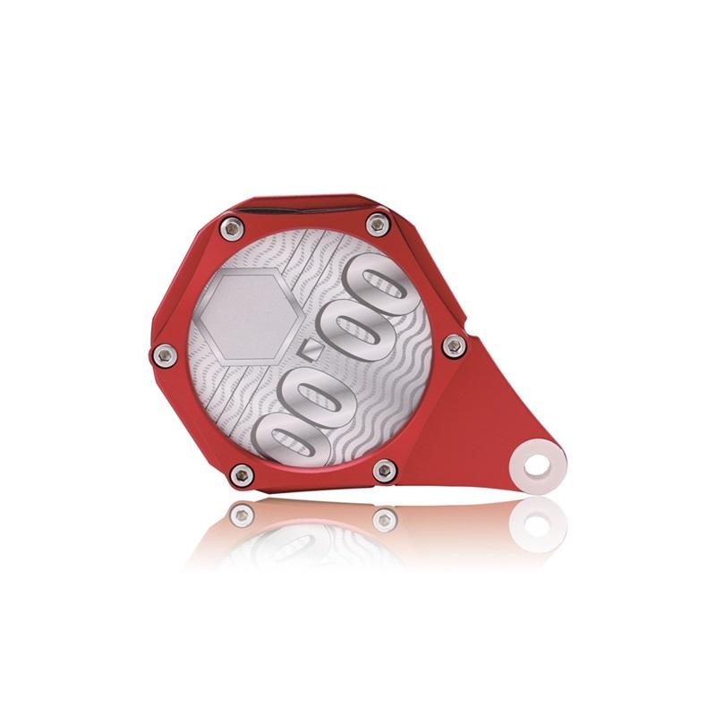 Aluminum Alloy Hexagonal Motorcycle Tax Plate Waterproof Universal Vehicle License Plate Decoration