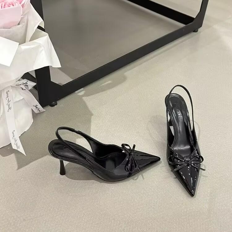 Французские туфли на высоком каблуке, сумка, сандалии с головой, сказочные туфли, новинка 2025, весенне-летний темперамент, знаменитость, телесные остроносые туфли-лодочки