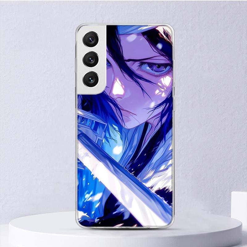 Bleach Кучики Рукия Мягкий Чехол Для Samsung Galaxy S25 S24 S23 S22 Ultra Чехол для Телефона S21 S20 FE S10 Plus S10E S25U Funda Coque