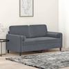 VidaXL 2-seater Sofa with Dark Grey Velvet Pillows 140 Cm, Sofa, Loveseat, Living Room Sofa, Sofas, Sofa 3200882