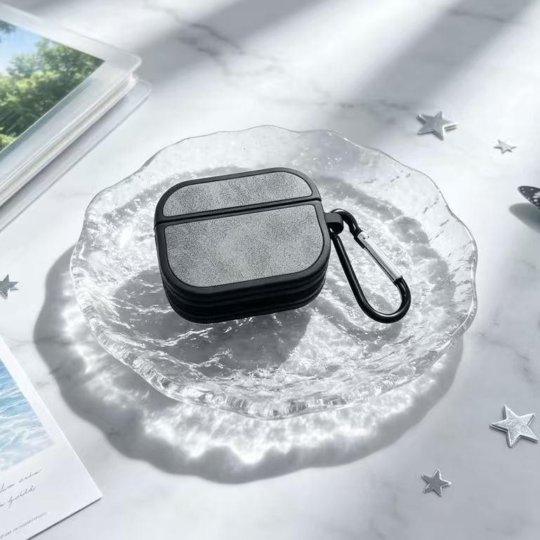 Подходит для чехла Apple AirPods1 с кожей, флип-чехла с мехом, беспроводного Bluetooth-чехла Apple pro1