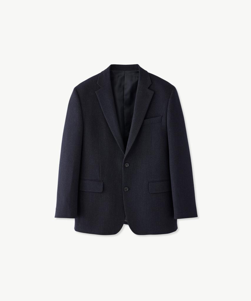 STCO Easy Care Brushed Solid Suit Set_Navy (Comfort Fit)_Ssjwd51Set (B Type)