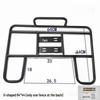 Железная платформа Задний багажник для мотоцикла для электромобиля - Изолированный бокс-перевозчик для доставки еды