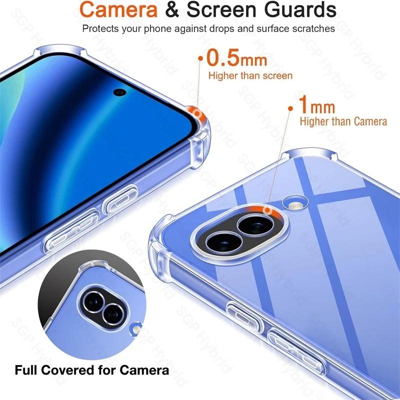 For Google Pixel 10a 10A Transparent TPU Soft Case for Pixel10 A Camera Protective Ultra Thin Clear Phone Back Cover