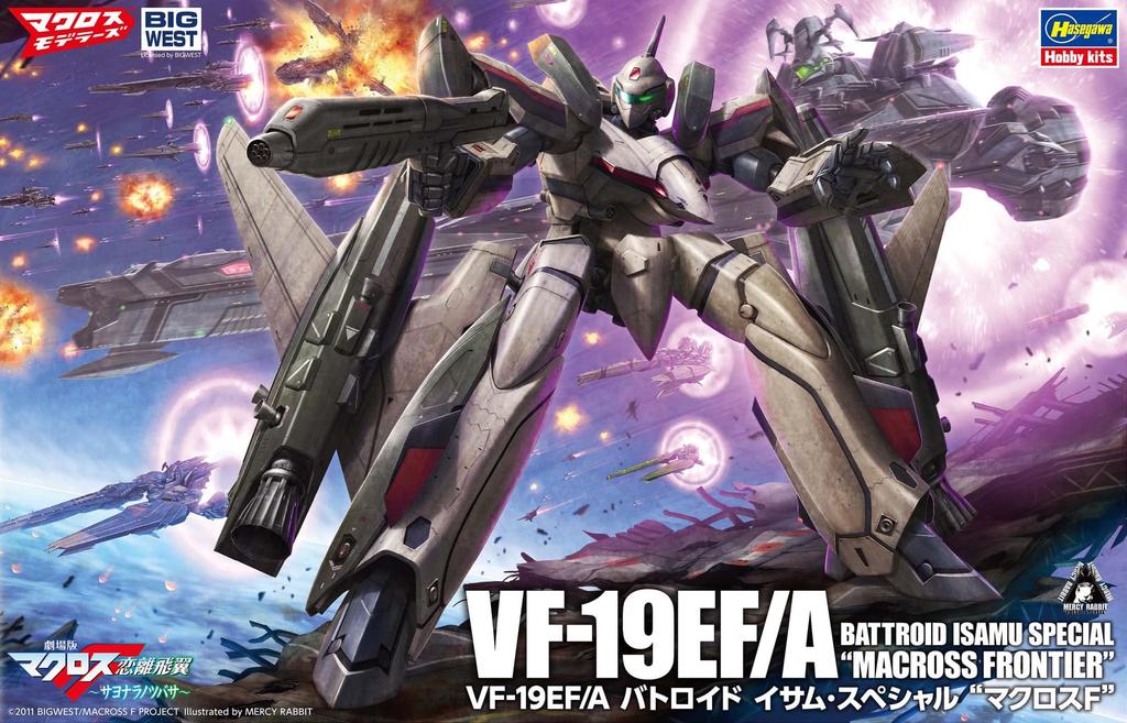 Hasegawa Серия Macross Macross Frontier VF-19EFA Батроид Исаму Спешл Масштаб 1/72 Пластиковый Модельный Набор 65893 (робот)