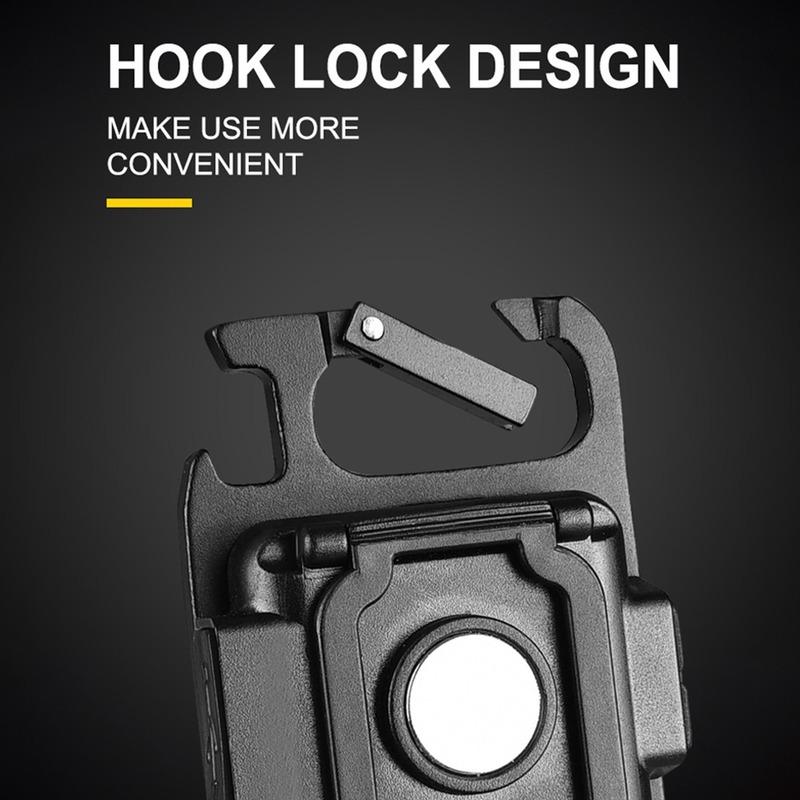 Мини-фонарик, перезаряжаемый, бликовый, COB, брелок, USB-зарядка, аварийные лампы, светодиодный рабочий свет, портативный уличный светильник для кемпинга