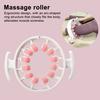 Anti-Cellulite Leg Massage Roller Lymphatic Drainage Deep Tissue Therapy Thighs Arm Back Shoulder Muscle Relaxation Massage Tool with 12 Rollers