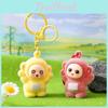 Winky Teletubbies Tinky Dipsy Cartoon Character Pile Coating Keychain Pendant