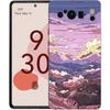 Korean Sunset Scenery For Google Pixel 8 7 6 Pro 6A 5G Black Phone Case Soft Shockproof Back Cover Silicone TPU Shell Coque