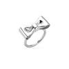 NOAKK (Immediate Shipping) Reborn Ribbon Ring 001-Silver
