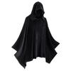Женская накидка с капюшоном, сплошной цветной плащ, накидка для косплея