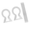 Transparent Headband Display Stand Acrylic Headband Holder  for Jewelry Display