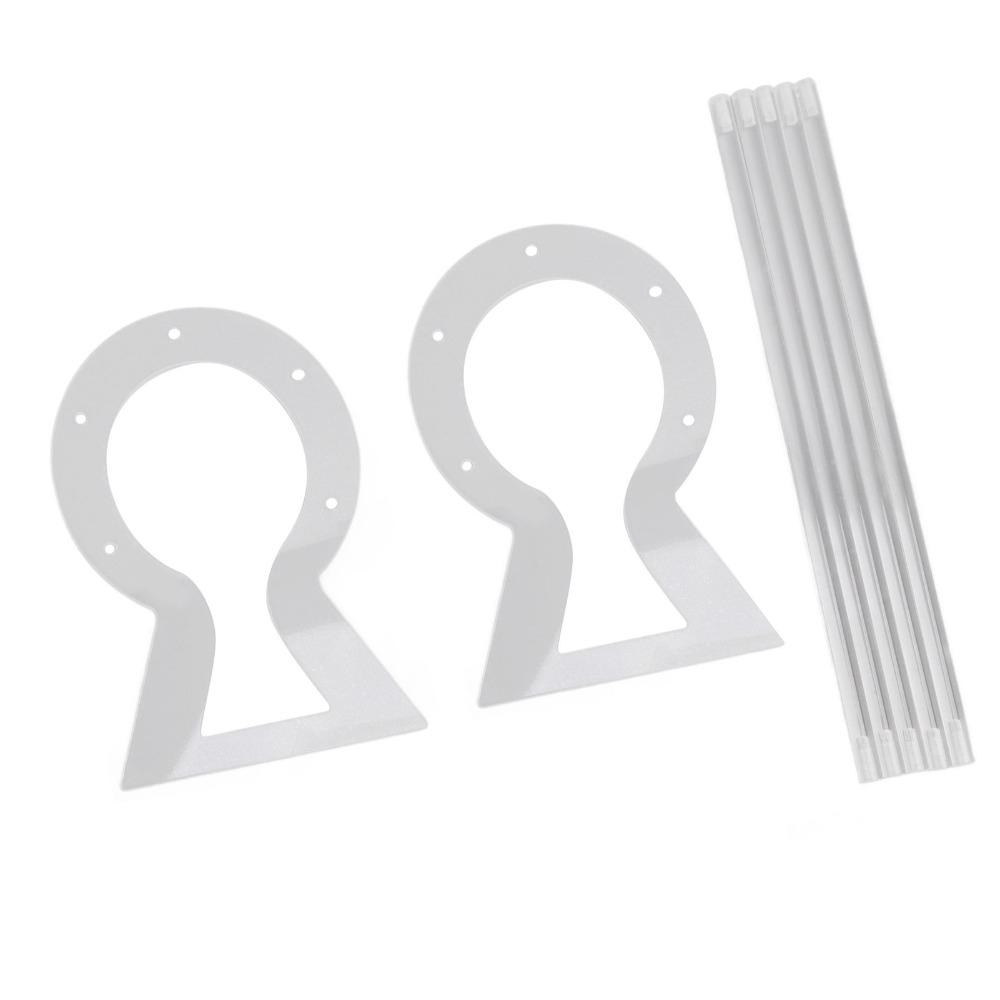 Transparent Headband Display Stand Acrylic Headband Holder for Jewelry Display