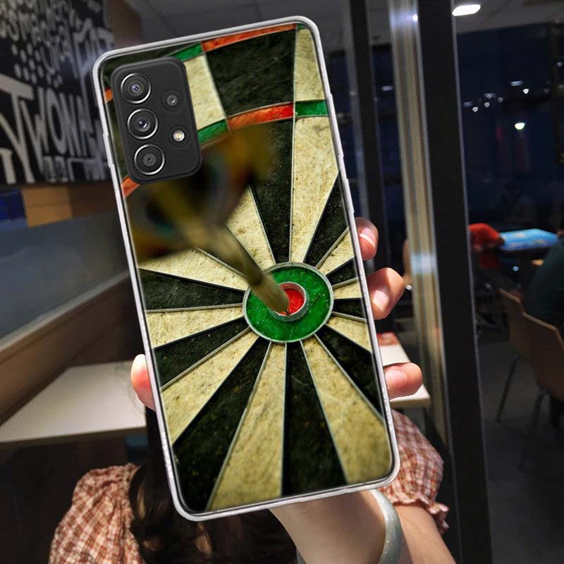 Эстетика дартса Проволочная мишень Чехол для телефона Samsung A54 A57 A37 A17 A14 A15 A12 A24 A34 A55 A35 A25 A52S A07 A05S A04S A22 A32 A