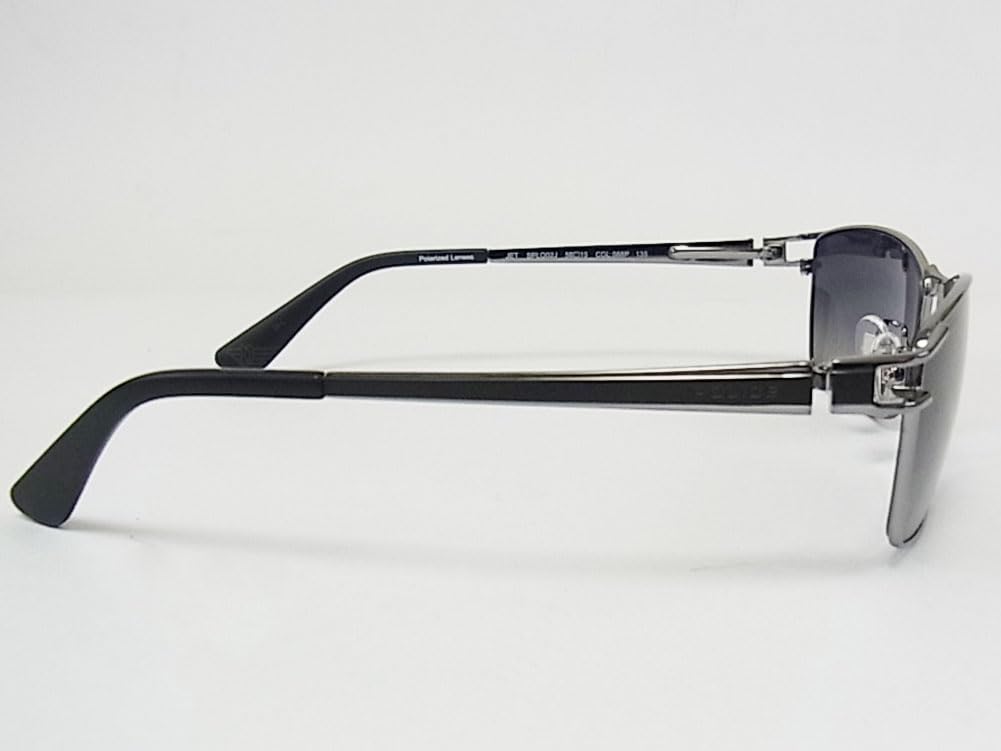 Солнцезащитные очки Police SPLQ02J 568P 59 POLICE JET Jet Поляризованная линза Титан Мужские Женские