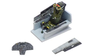 HMA F8E Crusader Впускной канал кабины Пластиковые детали модели 1/72 и (Самолет)