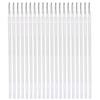 100pcs White High Temperature Disappearing Pen Refill Heat Erasable Marker for Dressmaking DIY Sewing