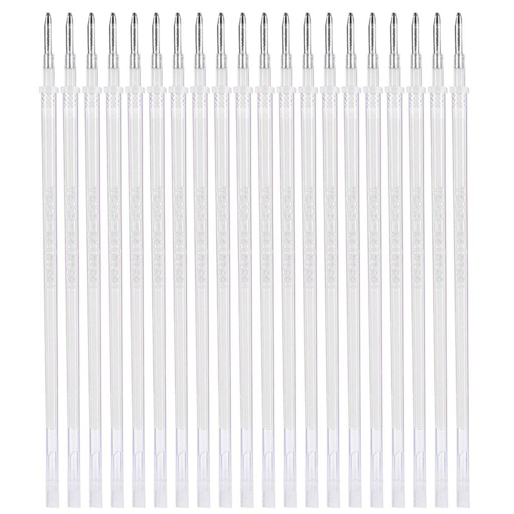 100pcs White High Temperature Disappearing Pen Refill Heat Erasable Marker for Dressmaking DIY Sewing