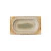 Vintage Kiln Glaze Ceramic Rectangular Dinner Plate Set