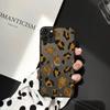 Fashion Leopard Pattern Matte Case For iPhone 12 11 Pro Max 7 8 Plus XS Max XR X 13 12 Mini SE 2020 Transparent Shockproof Cover