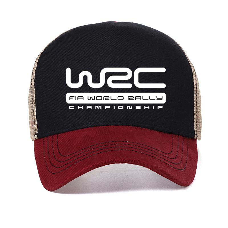 Чемпионат мира по ралли WRC Бейсболка Модная Крутая Шляпа WRC Унисекс Регулируемая Snapback кепка летняя Сетчатая дышащая шляпа