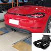 Porsche Cayman/Boxster 981 Stainless Steel Sport Exhaust Tip, Triple Layer, Quad Outlet