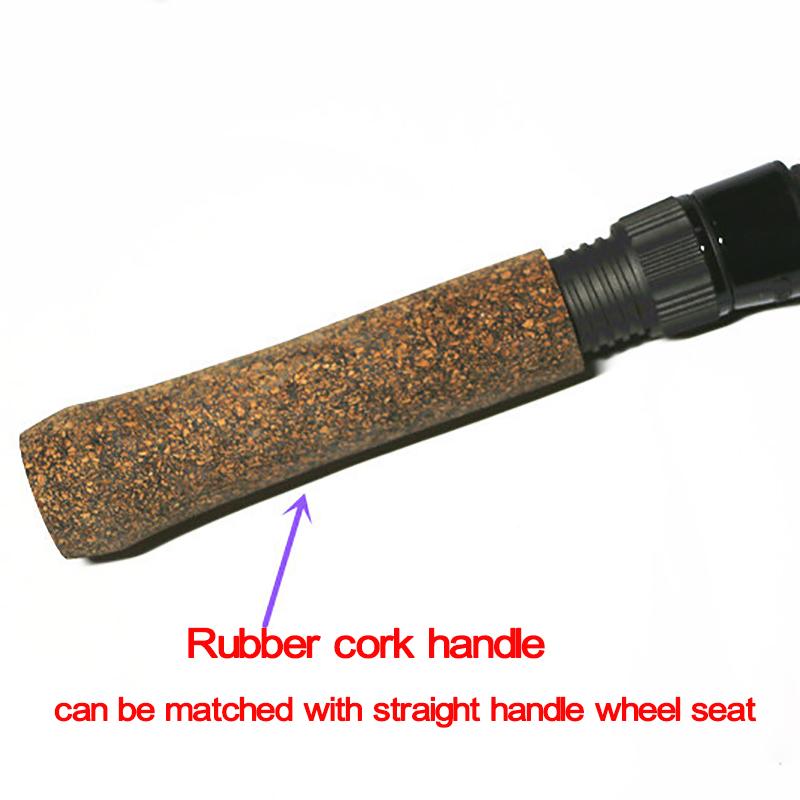 MNFT 1Pcs Fishing Rod Cork Handle Fishing Rods Replacement Handle for Backpack Length 100mm/Inner diameter 15mm