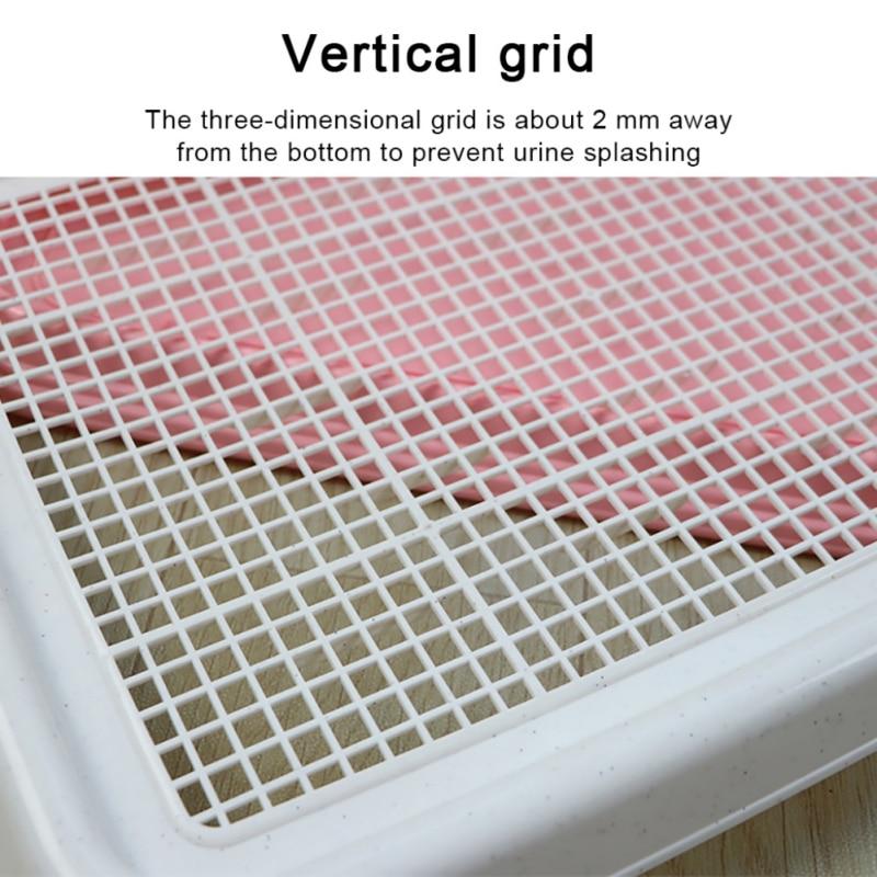 Тренировочный коврик для туалетного лотка для собак и кошек, комнатная решетка, горшок для щенков, подкладное судно, коврик для мочи, аксессуары для собак для маленьких собак, кошек, товары для домашних животных