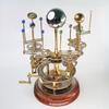 45.72 Cm Luxury Art Piece for Book Shelves Brass and Steel Orrery A Larger Model of the Solar System with Planets