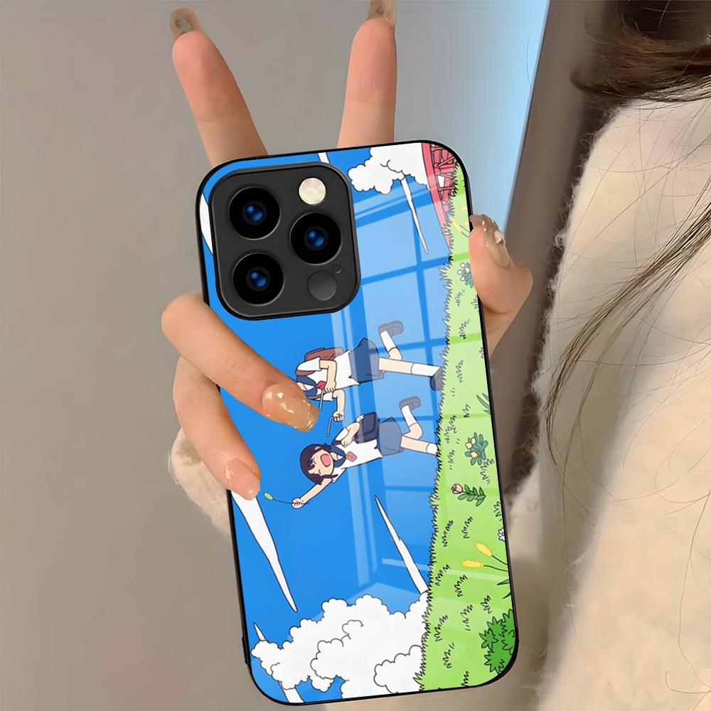 CITY THE ANIMATION Чехол для телефона Для IPhone 17 Pro Max 16 15 14 Pro Max 13 11 Plus Стеклянная крышка
