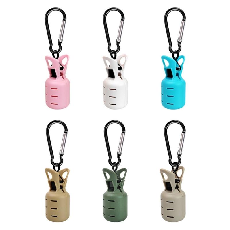 Squid Jig Hook Protector Squid Jig Cover Protector with Carabiner Squid Jig Baits Protector Fishing Tackle Easy to Use