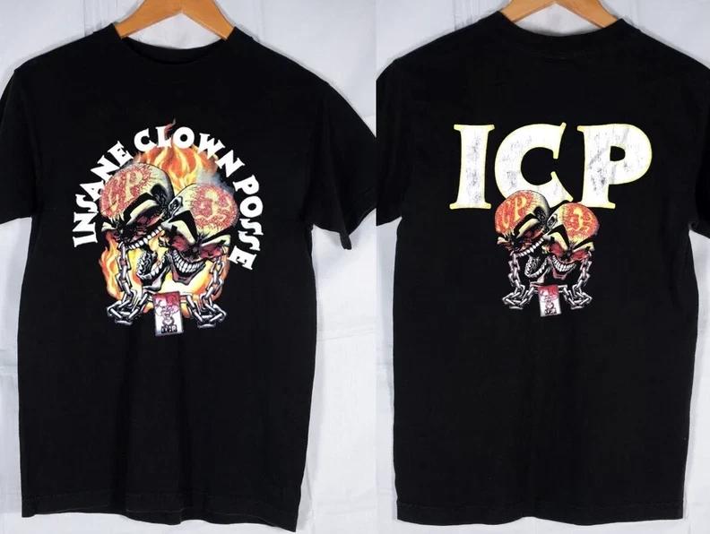 Винтажная футболка Insane Clown Posse ICP, Футболка Insane Clown Posse, Винтажная ICP Shi