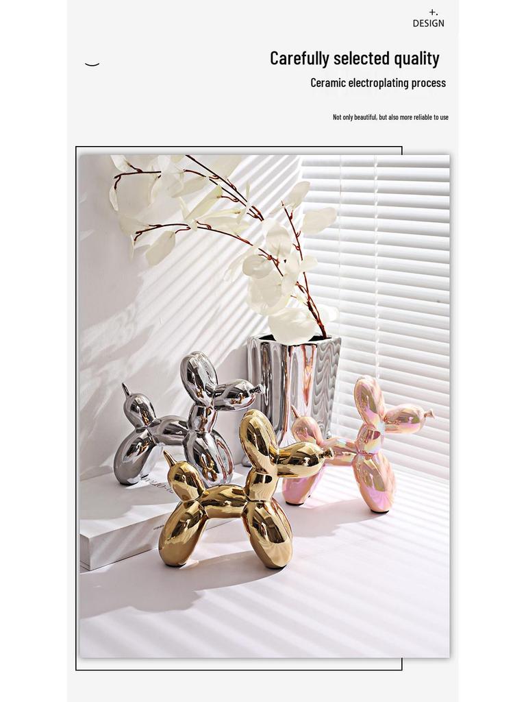 Роскошный винный шкаф «Северное сияние» и фигурка щенка для гостиной и офиса