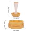1pc Tart Shells Mold Pastry Tamper Plastic Mini Tart Tamper Round Tartlet/Tarts Shell Maker Baking Tools Cake Accessories