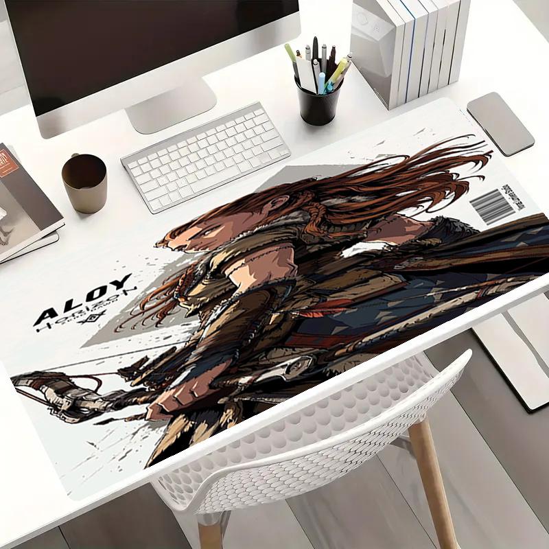 Horizon Theme Mouse Pad, Non Slip Rubber Base, Multifunctional Office & Home Decor, Perfect for Workspace Personalization.